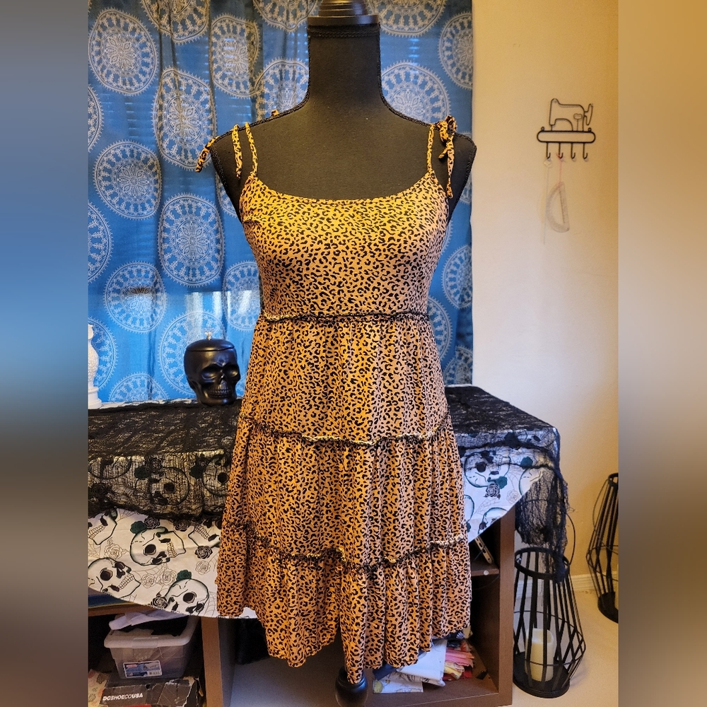 Shein Leopard mini dress
